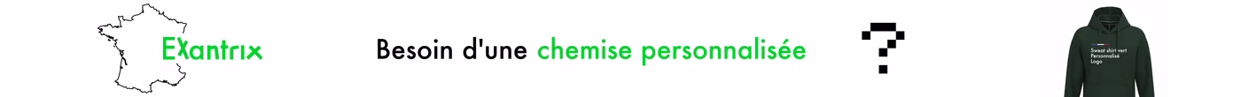 Chemises personnalisées professionnelles avec logo