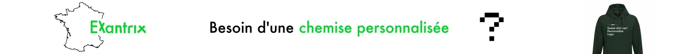 Chemises personnalisées professionnelles avec logo