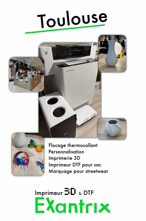 Imprimeur Toulouse, 3D, Dtf et flocage
