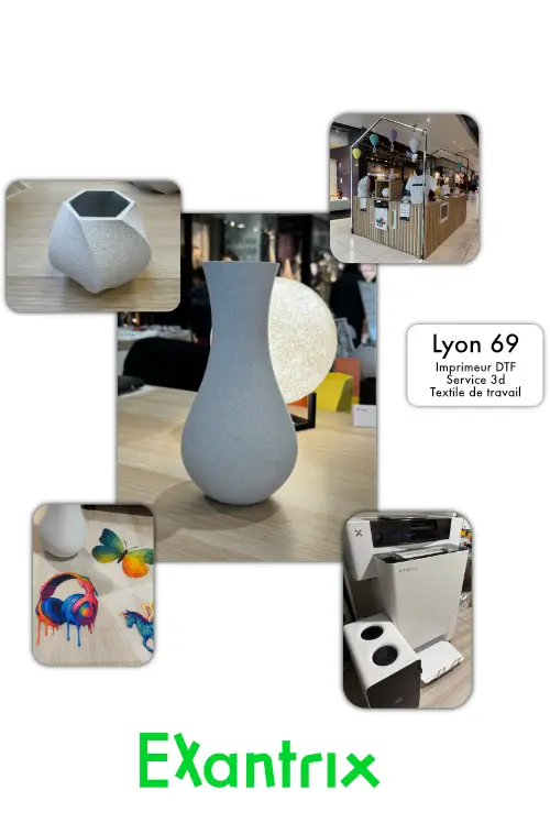 Imprimeur 3d Lyon, Service textile par transfet Dtf