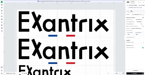 parametre fichier dtf xtool