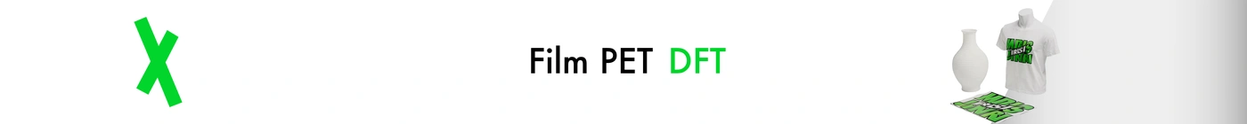 Film Dtf PET transparent en feuille ou rouleau de transfert