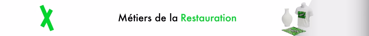 Vêtement restauration personnalisés, tenue cuisine