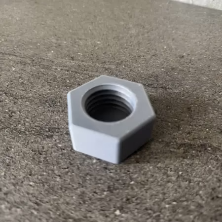 Bouchon plastique a visser sur mesure, filetage Ansi