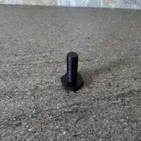 Boulon plastique avec epaulement sur mesure