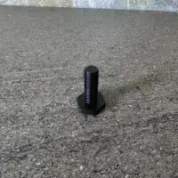 Boulon plastique avec epaulement sur mesure