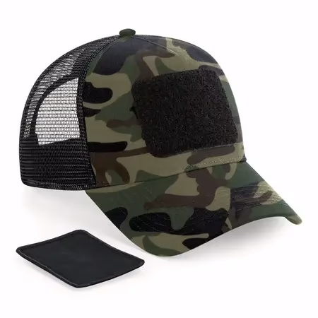 Casquette militaire personnalisée avec patch amovible