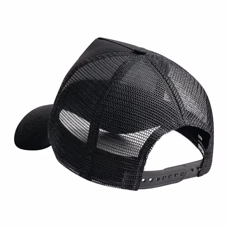 casquette noire trucker sur mesure