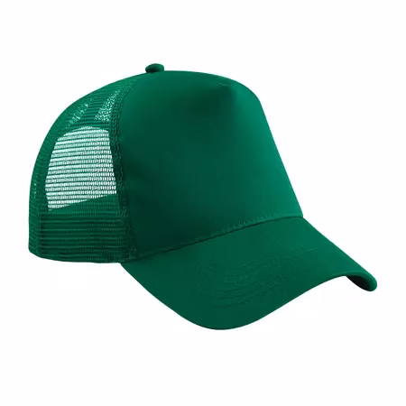 Casquette personnalisée verte trucker