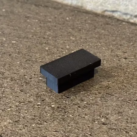 Embout de tube 3d, 1 x 2cm exterieur