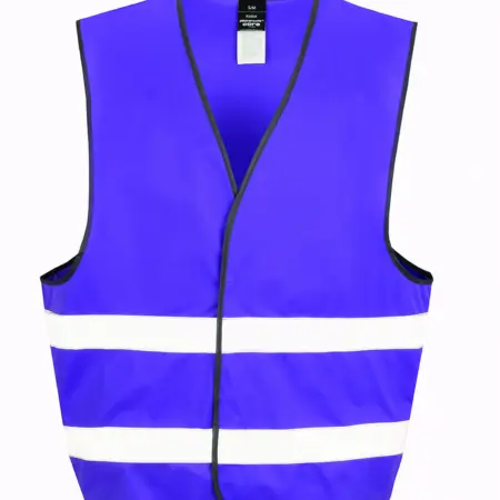 Gilet organisateur fluo, bandes rétroréfléchissantes