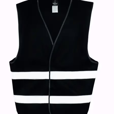 Gilet personnalisé en fluo de sécurité en jaune, orange