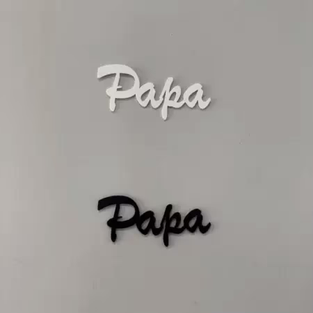 Papa 3d pour porte