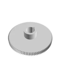 Pignon plastique sur mesure en 3d