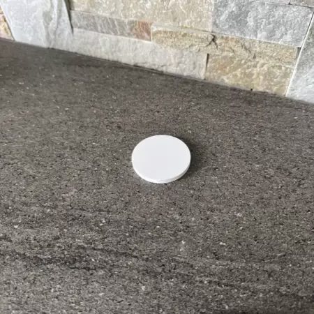 plaque percé en forme de rond avec diametre au choix