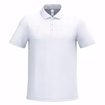 Polo blanc homme personnalisé avec logo