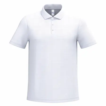 Polo blanc homme personnalisé avec logo