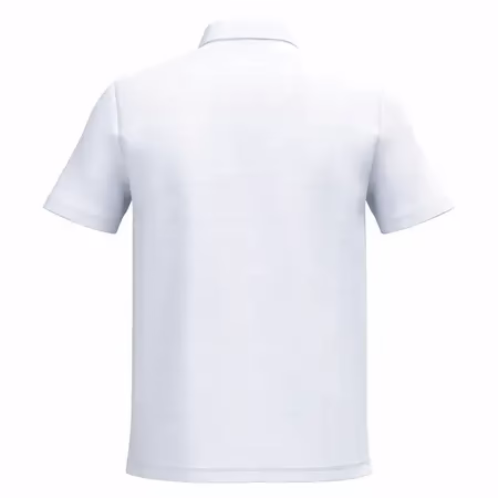 Polo blanc homme personnalisé avec logo