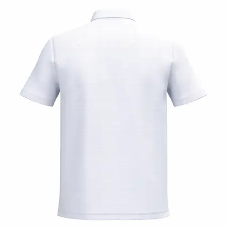 Polo blanc homme personnalisé avec logo