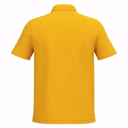 Polo jaune personnalisé homme pour le transport
