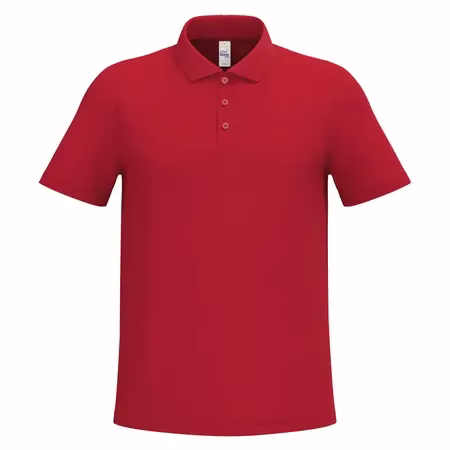 Polo personnalisé rouge homme pour évènement