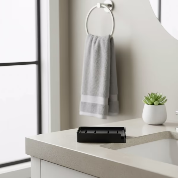 Porte savon pour lavabo en 3d