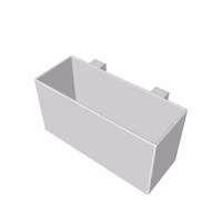 Poubelle de porte pour cabine de camion