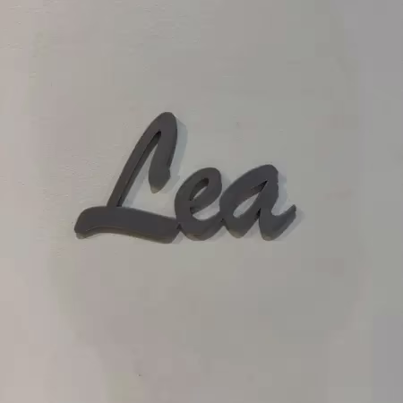 Prénom fille personnalisable en plastique
