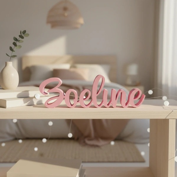 Texte 3d personnalisé