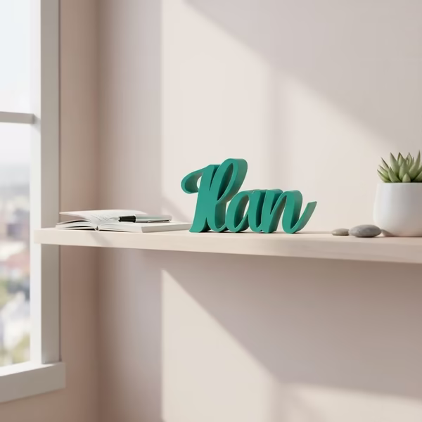Texte 3d personnalisé