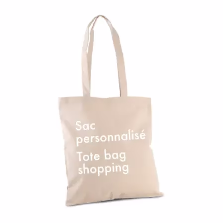 Sac personnalisé à bandoulière en coton bio
