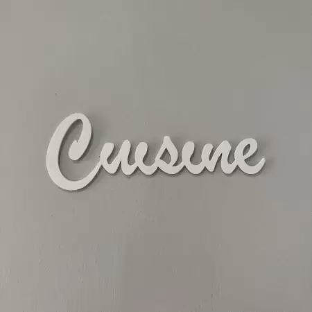 Signaletique effet 3d perso