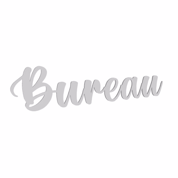Signaletique de porte 3d personnalisé