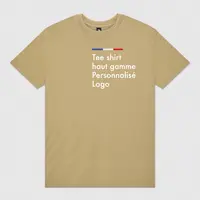 T shirt haut de gamme a personnalisé homme