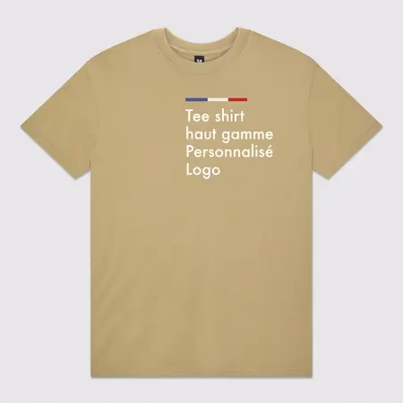 T shirt haut de gamme a personnalisé homme