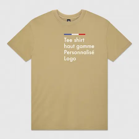T shirt haut de gamme a personnalisé homme