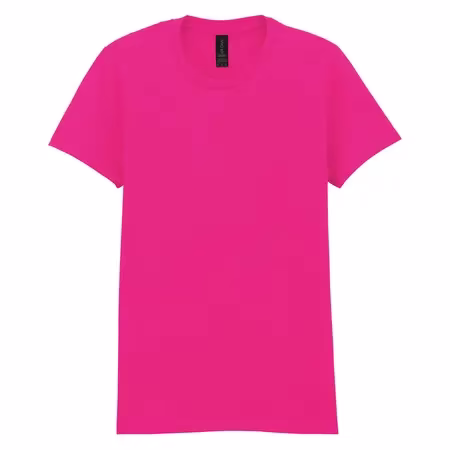 Tee shirt rose personnalisé femme