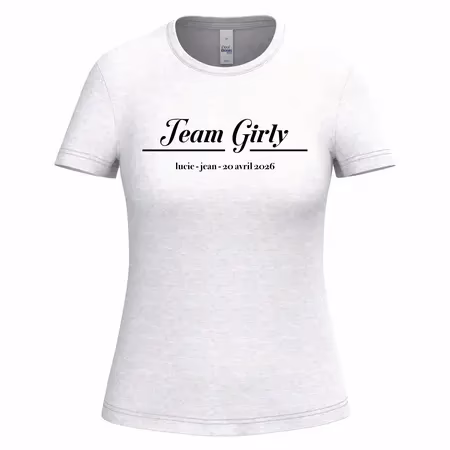 Tee shirt Evjf personnalisé femme pour enterrement de fille