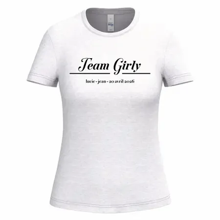 Tee shirt Evjf personnalisé femme pour enterrement de fille