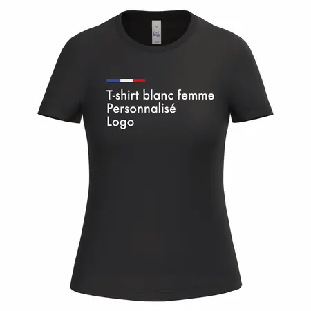 Tee shirt femme personnalisé dtf pas cher à moins de 10€