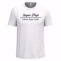 T-shirt fête des grands pères personnalisé prenom enfant