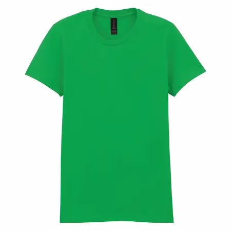 Tshirt vert femme personnalisé
