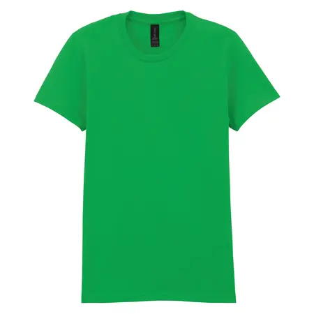 Tshirt vert femme personnalisé