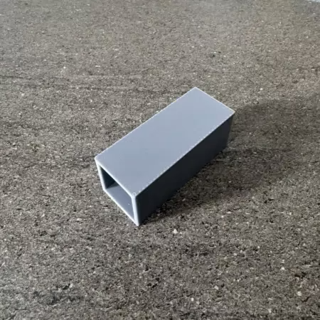 Tuyau rond droit en plastique sur mesure