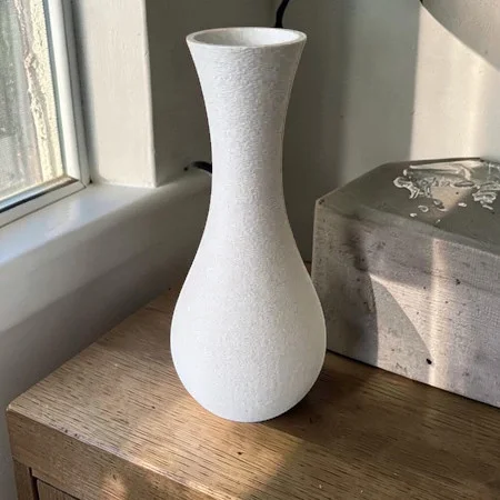 Vase 3D texture marbre pour décoration moderne